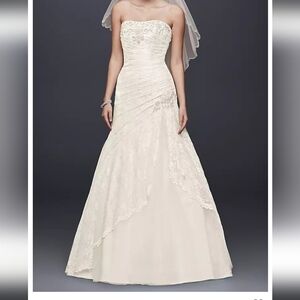 David's Bridal Wedding dress Plus Size